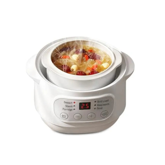 SHXI Electric Stew Pot Slow Cooker With Ceramic Liner