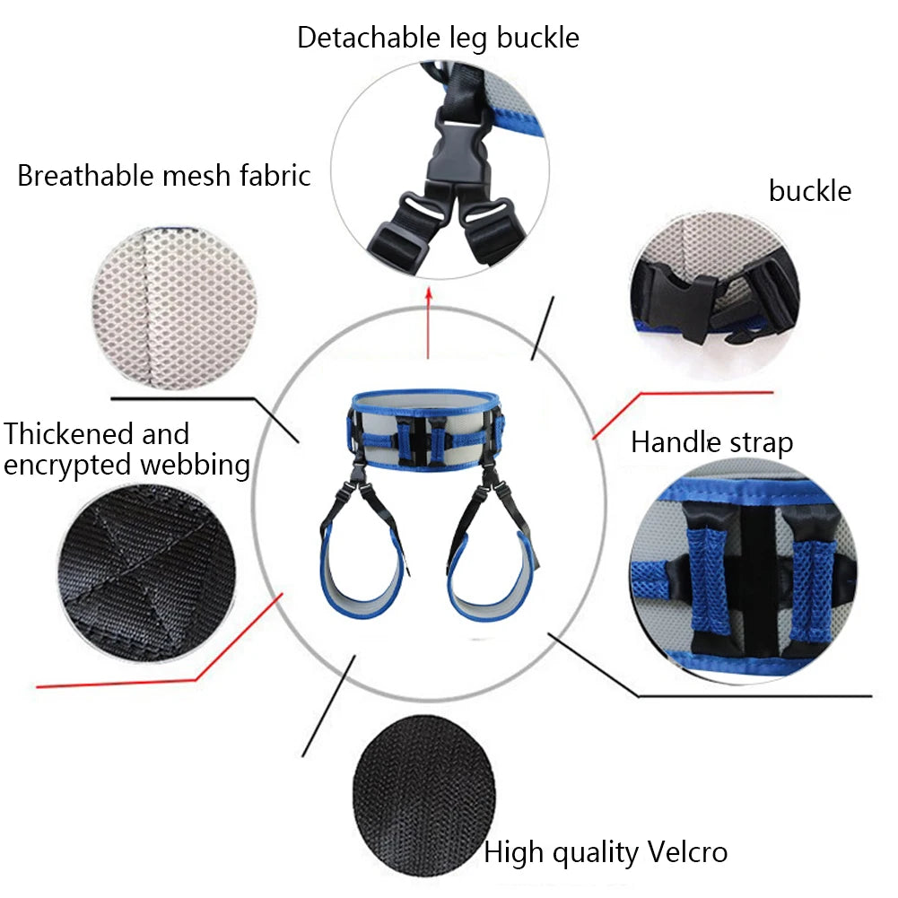 Rehabilitation Transfer Lift Belt For Seniors Walking Standing Aid