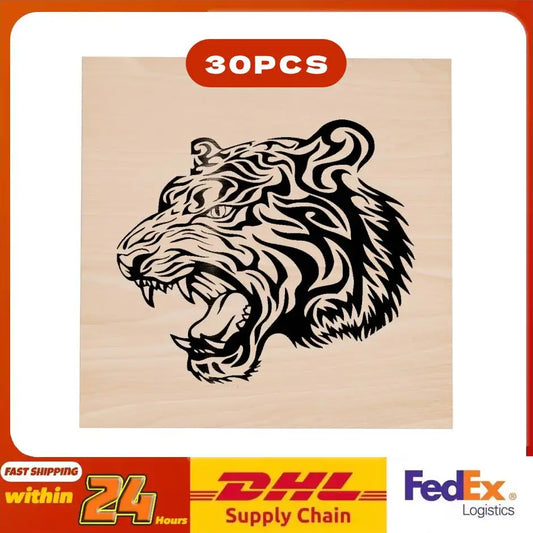 Basswood Sheets Plywood Panels For DIY Crafts Laser Engraving Woodworking