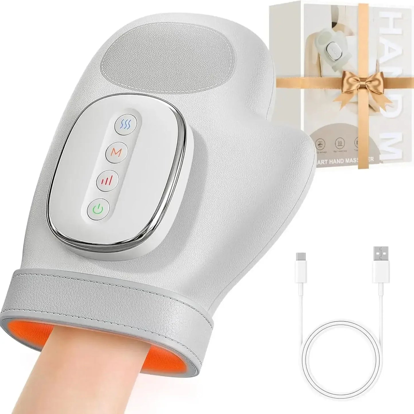 Hand Massager With Heat And Airbag Carpal Tunnel Wrist Compression