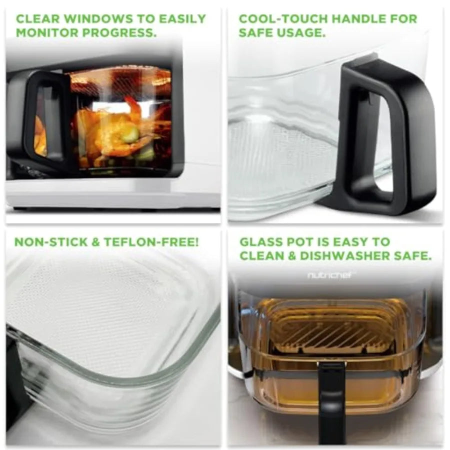 SHXI Air Fryer With 8 Presets For Quick Healthy Meals